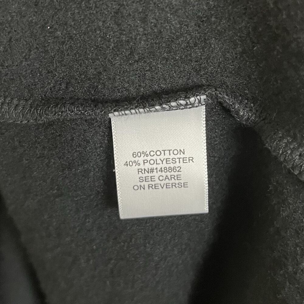 Torrid Cozy Fleece Henley Sweatshirt Black 4X NWT Soft Lounge Pullover - Picture 6 of 6
